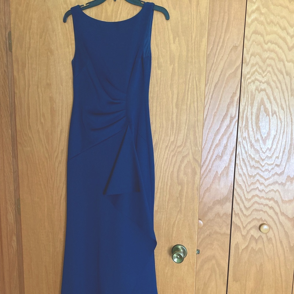 Navy gown